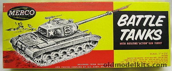 Merco Marshal Stalin Battle Tank plastic model kit